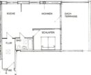 Geräumige Wohnung mit riesiger Dachterrasse - Grundriss