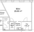 Kleines Büro, große Wirkung - Grundriss