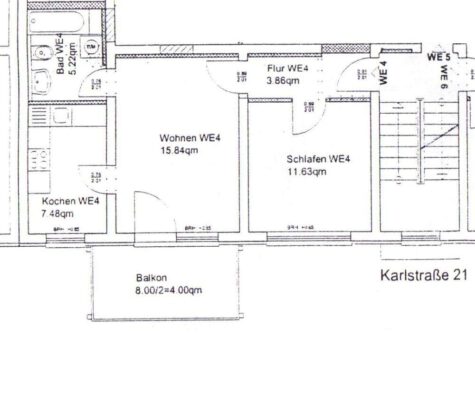 Gemütliche 2-Raumwohnung, 04420 Markranstädt, Apartment